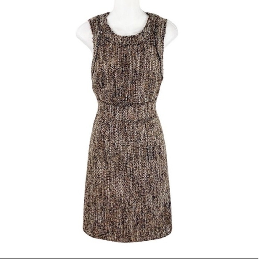 MICHAEL Michael Kors Brown Tweed Dress